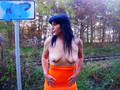 Pinkes kleid